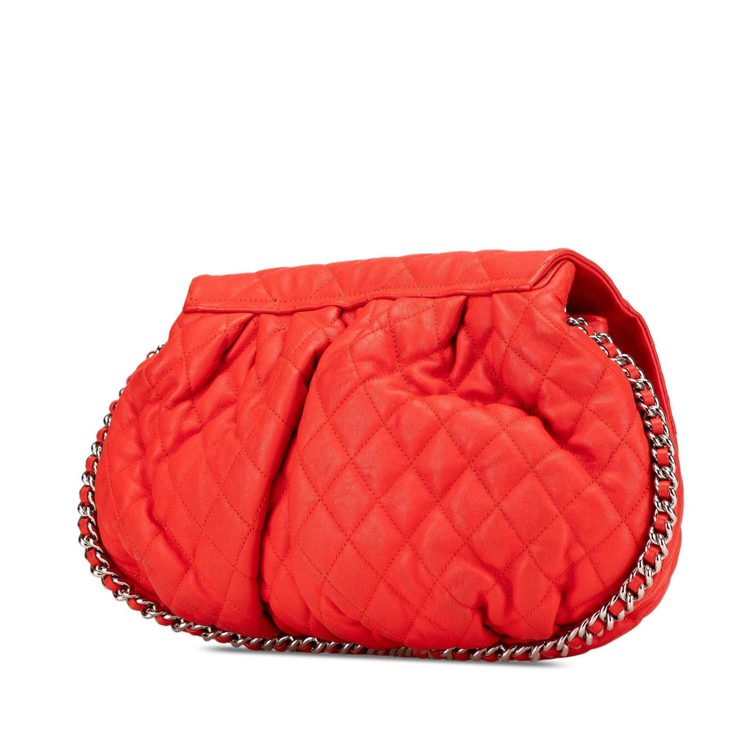 Chanel Large Quilted Lambskin Chain Around Flap (SHG-oxVBMx)