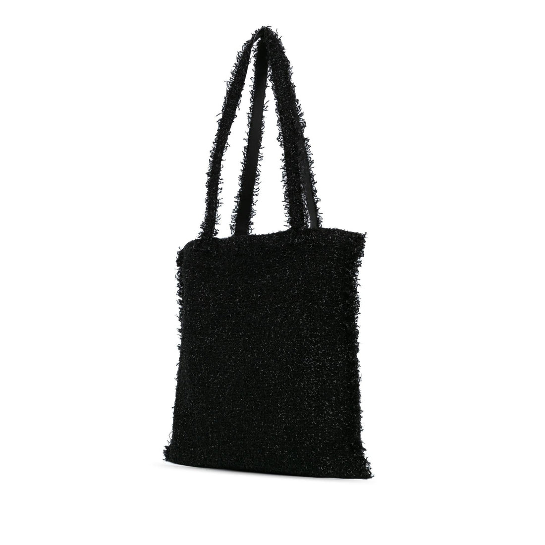 Chanel Large Resin Embellished Tweed Robot Shopping Tote (SHG-eaYmZw)