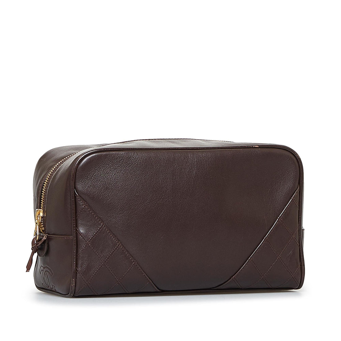 Chanel Leather Pouch (SHG-zv8rXV)