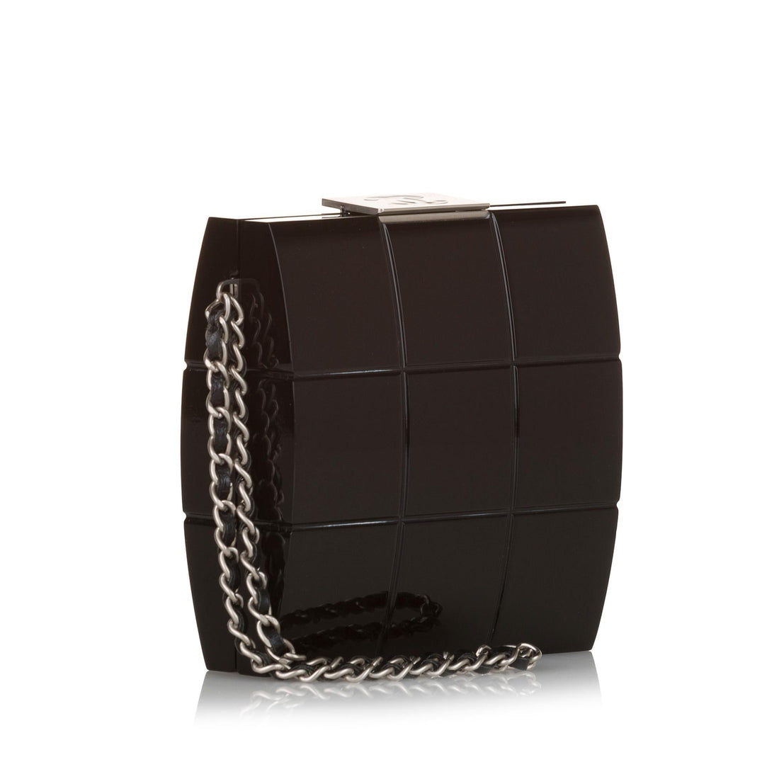 Pearl Street Bags Chanel Lucite Minaudiere Perspex Clutch Bag (SHG-n1w3Mj)