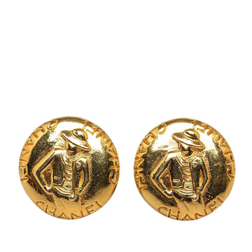 Pearl Street Bags Chanel Mademoiselle Clip On Earrings (SHG-8WX2gn)