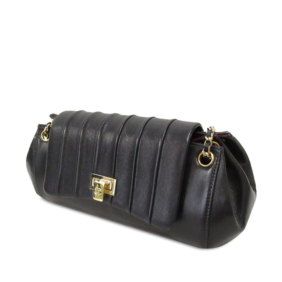 Pearl Street Bags Chanel Mademoiselle Ligne Accordion Flap (SHG-ZNLVY9)