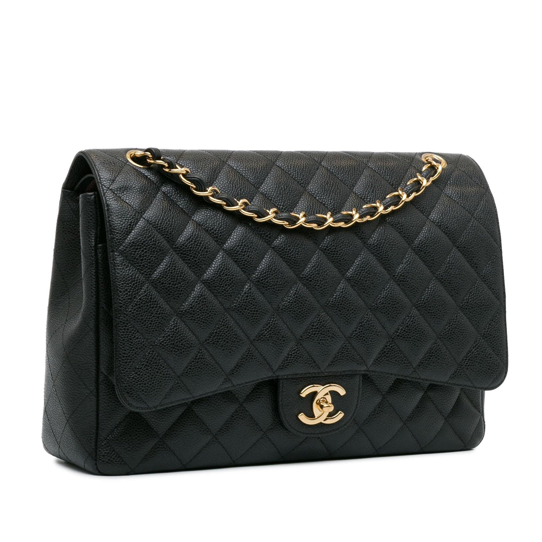 Top Quality Chanel Maxi Classic Caviar Double Flap (SHG-LTyf3Q)