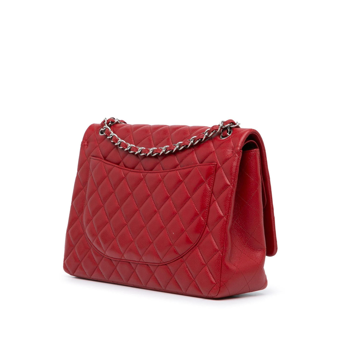 Chanel Maxi Classic Caviar Double Flap (SHG-vQWBwP)