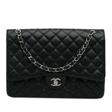 Pearl Street Bags Chanel Maxi Classic Caviar Single Flap (SHG-QSdaKq)