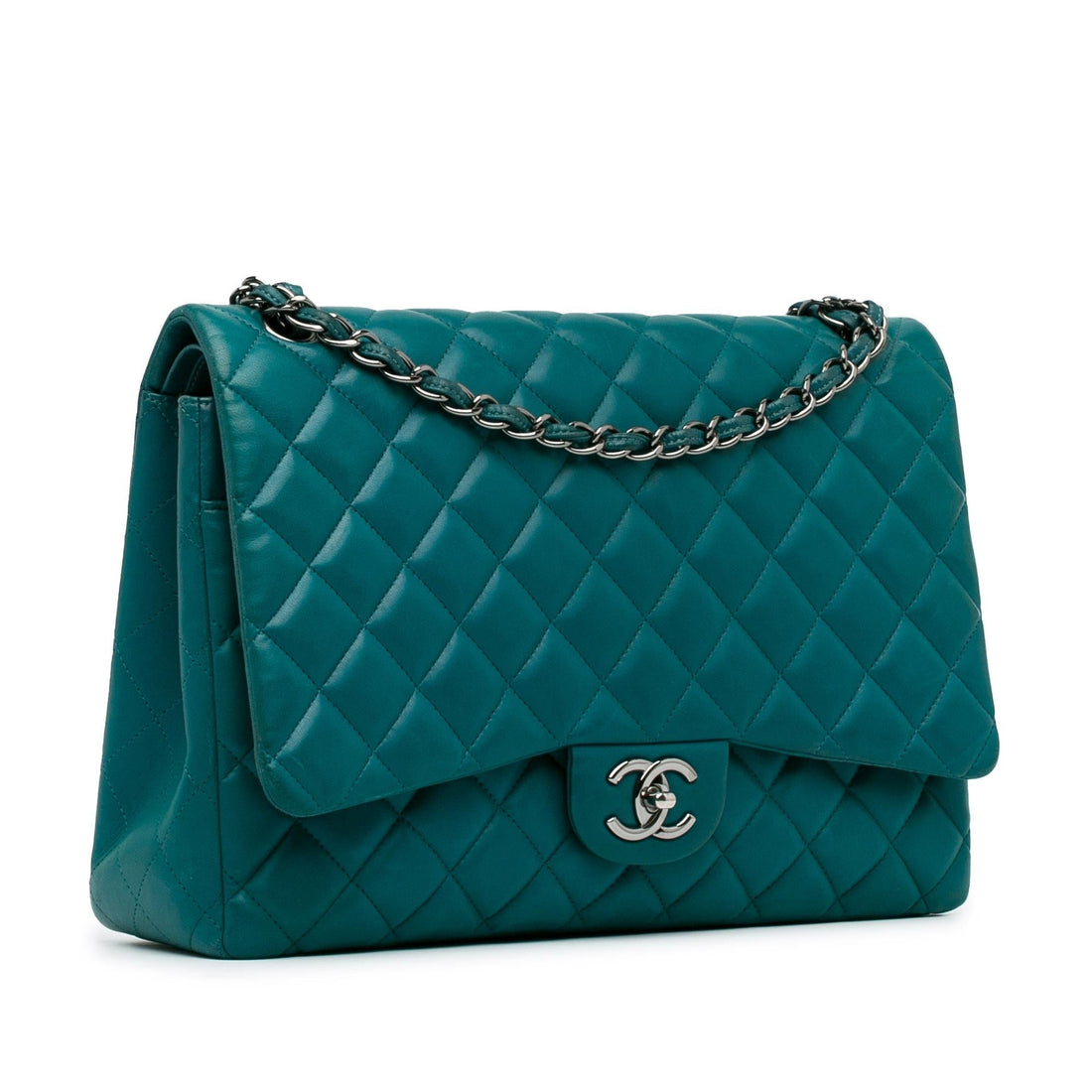 Pearl Street Bags Chanel Maxi Classic Lambskin Double Flap (SHG-6Txhsf)