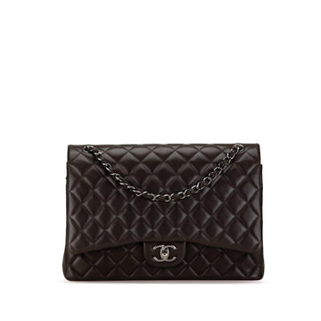 Chanel Maxi Classic Lambskin Double Flap (SHG-h2ks58)