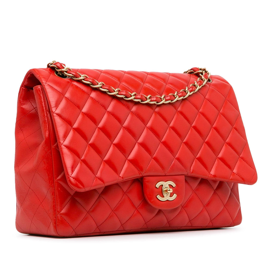 Pearl Street Bags Chanel Maxi Classic Lambskin Single Flap (SHG-utLlb3)