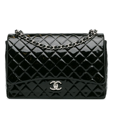 Pearl Street Bags Chanel Maxi Classic Patent Double Flap (SHG-WJjEtr)