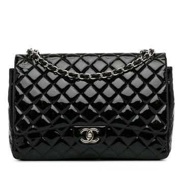 Pearl Street Bags Chanel Maxi Classic Patent Double Flap (SHG-Kp6Vq5)