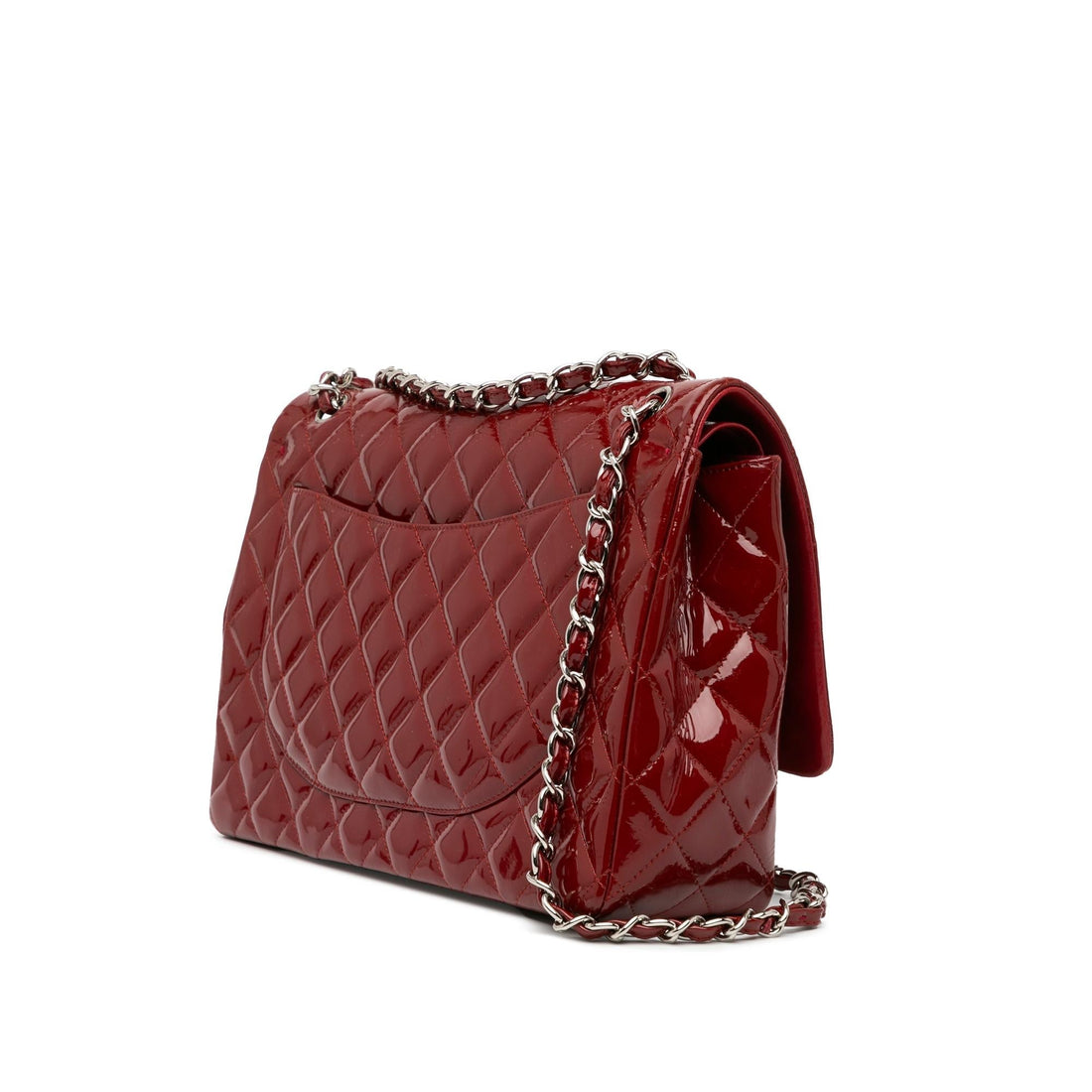 Top Quality Chanel Maxi Classic Patent Double Flap (SHG-8hzTAy)