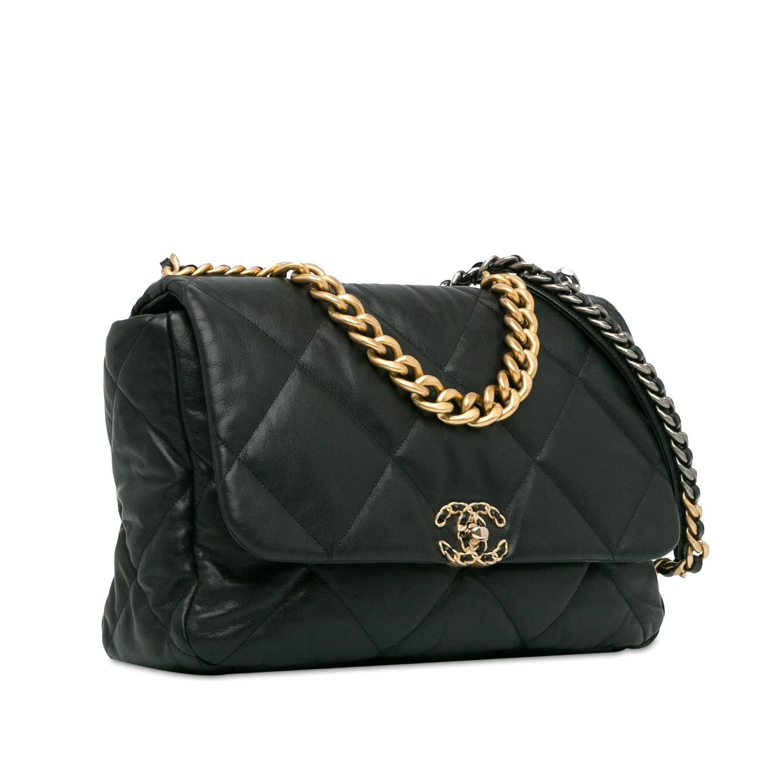 Pearl Street Bags Chanel Maxi Lambskin 19 Flap (SHG-xugRcp)