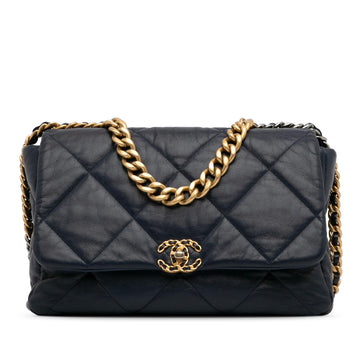 Chanel Maxi Lambskin 19 Flap (SHG-GKlJ3G)