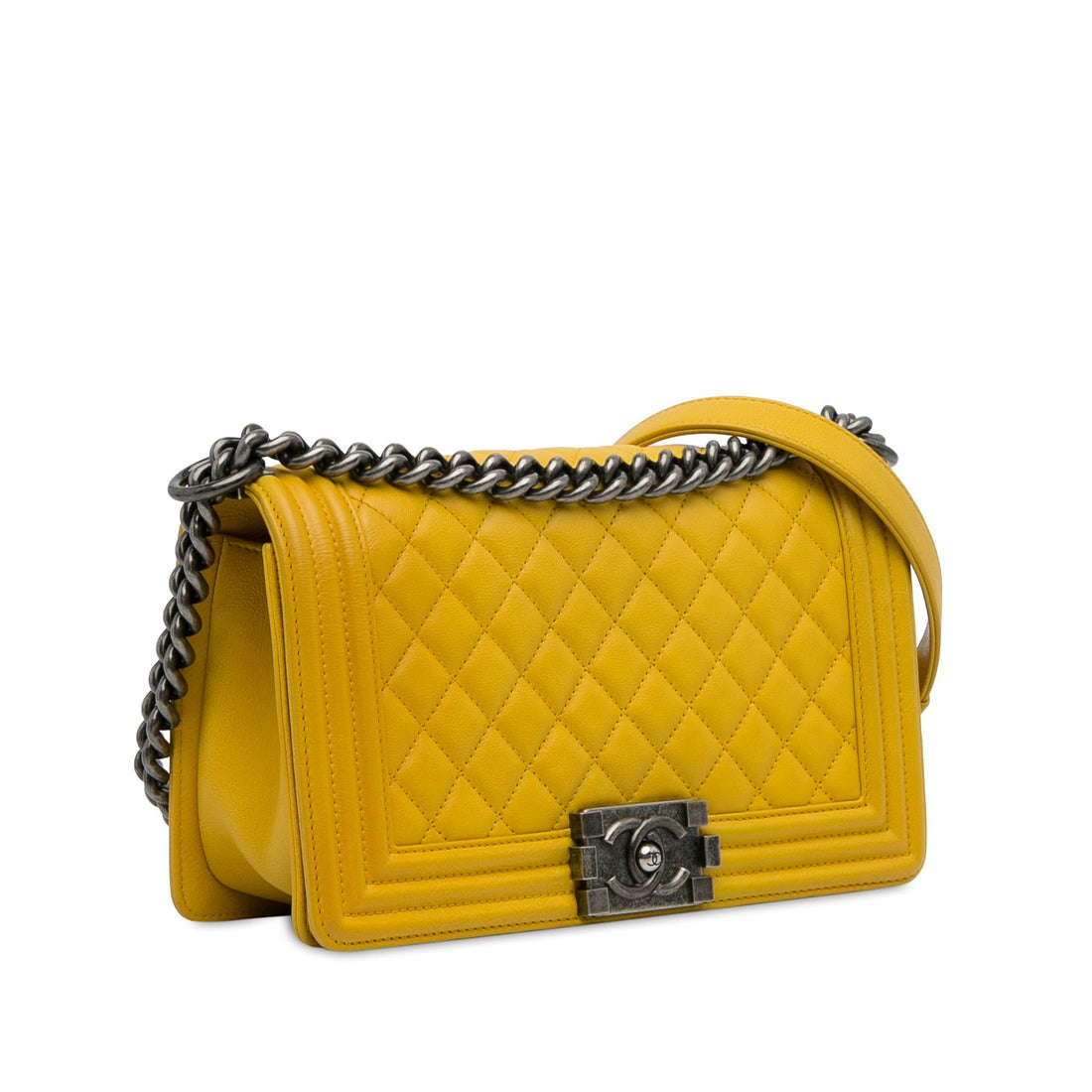 Chanel Medium CalBNkin Boy Flap (SHG-vhLQuD)