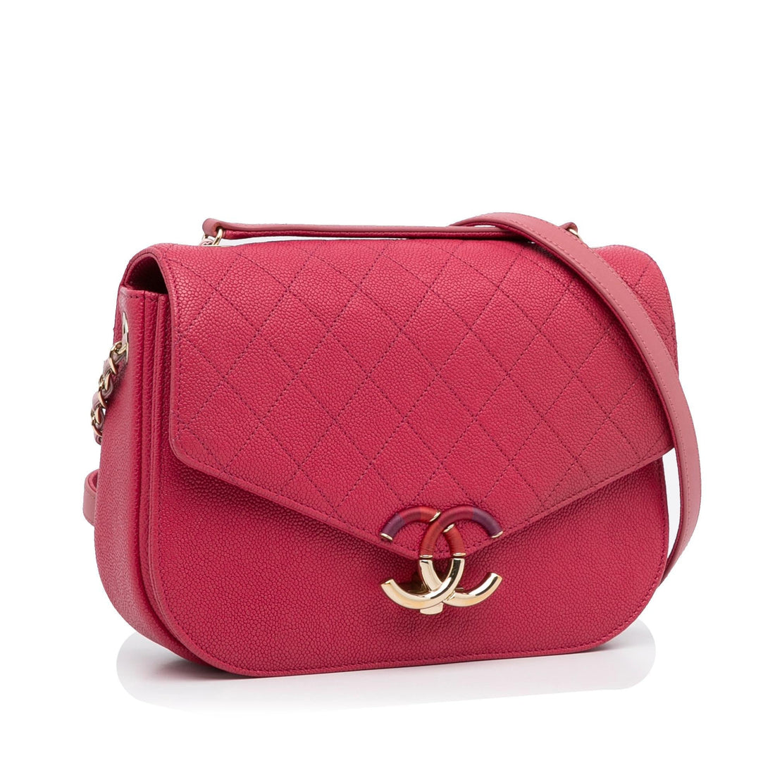 Top Quality Chanel Medium Calfskin Cuba Flap (SHG-Gn2QvA)