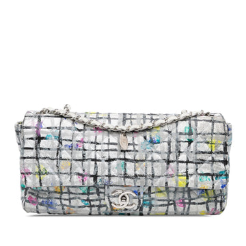 Top Quality Chanel Medium Calfskin Hand Painted Graffiti Flap (SHG-kb749n)