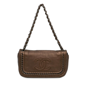 Chanel Medium CalBNkin Luxe Ligne Flap (SHG-Mw3WxL)