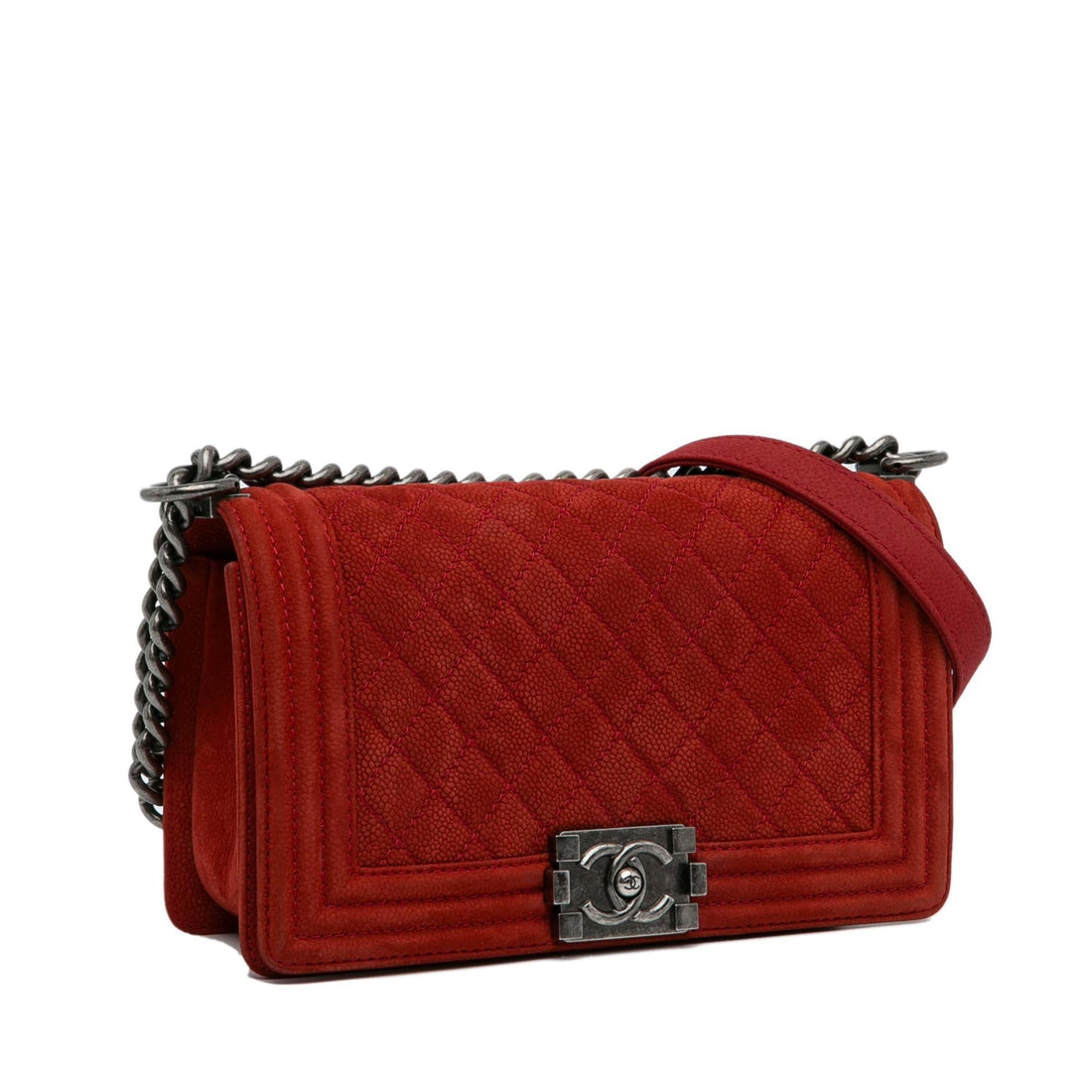 Chanel Medium Caviar Boy Flap Bag (SHG-HHFSry)