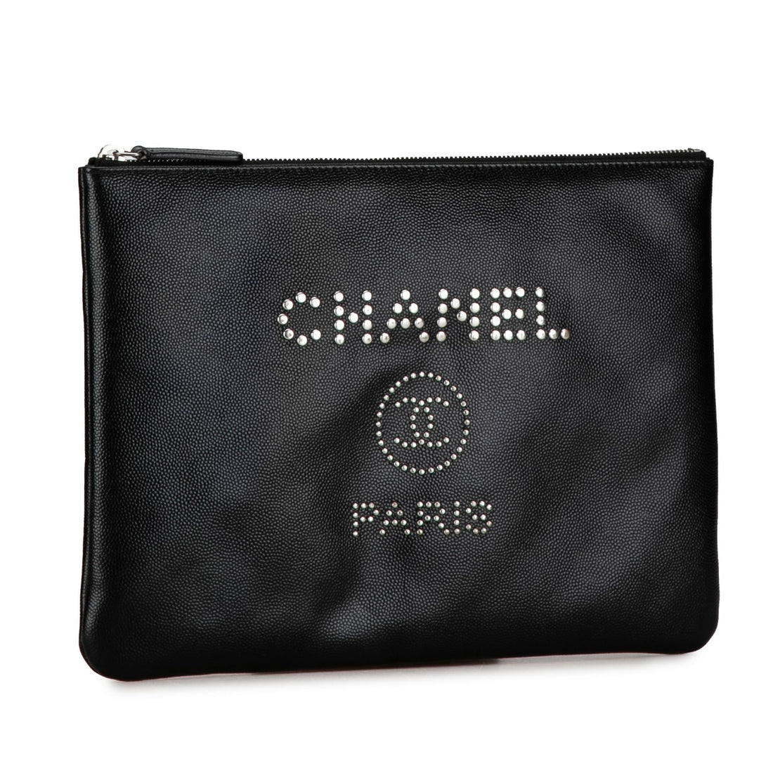Pearl Street Bags Chanel Medium Caviar Deauville Pouch (SHG-x91XSY)