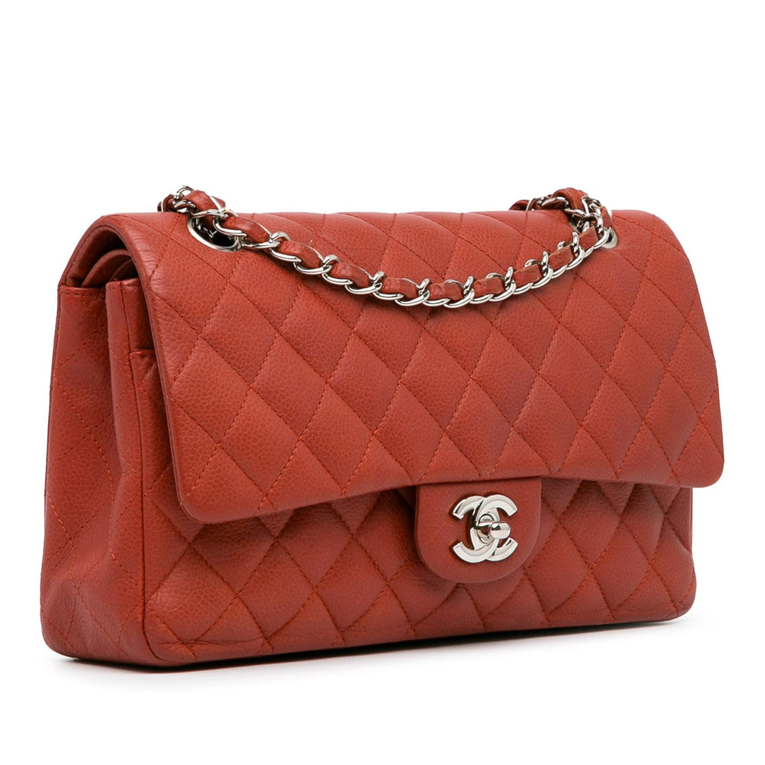 Pearl Street Bags Chanel Medium Classic Caviar Double Flap (SHG-TIOfmV)