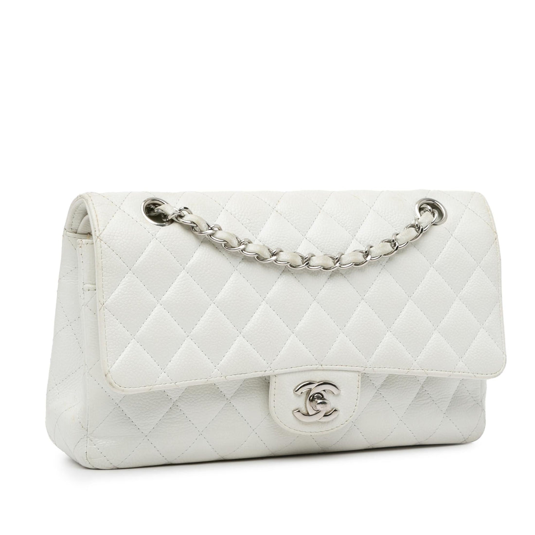 Pearl Street Bags Chanel Medium Classic Caviar Double Flap (SHG-J0uMdj)