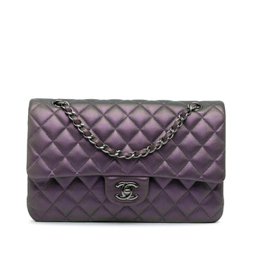 Chanel Medium Classic Iridescent Lambskin Double Flap (SHG-66SdYg)