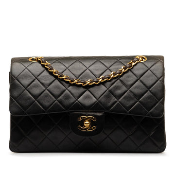 Pearl Street Bags Chanel Medium Classic Lambskin Double Flap (SHG-IHTqBT)