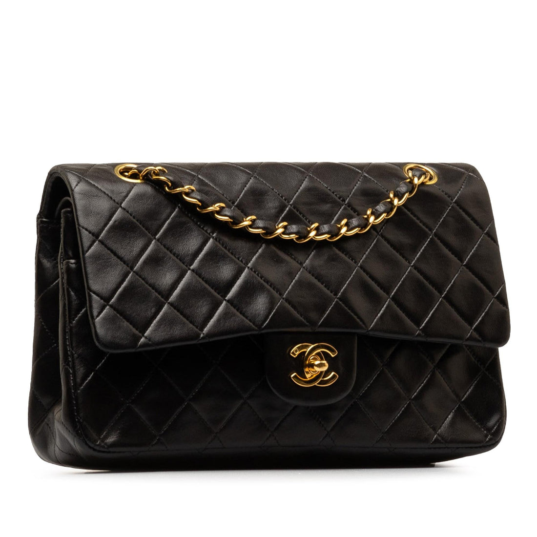 Pearl Street Bags Chanel Medium Classic Lambskin Double Flap (SHG-e2k5Nf)
