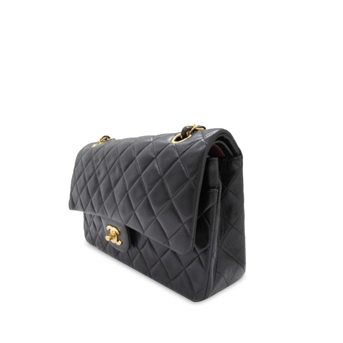 Pearl Street Bags Chanel Medium Classic Lambskin Double Flap (SHG-LrCLOu)