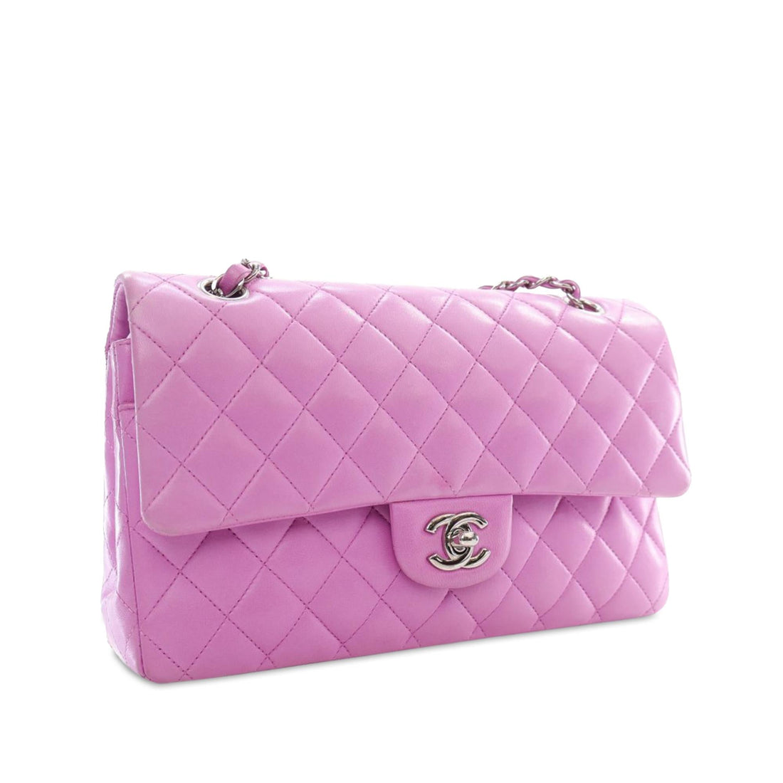 Pearl Street Bags Chanel Medium Classic Lambskin Double Flap (SHG-JP2fgW)