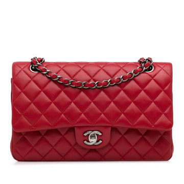 Pearl Street Bags Chanel Medium Classic Lambskin Double Flap (SHG-LYrnLz)
