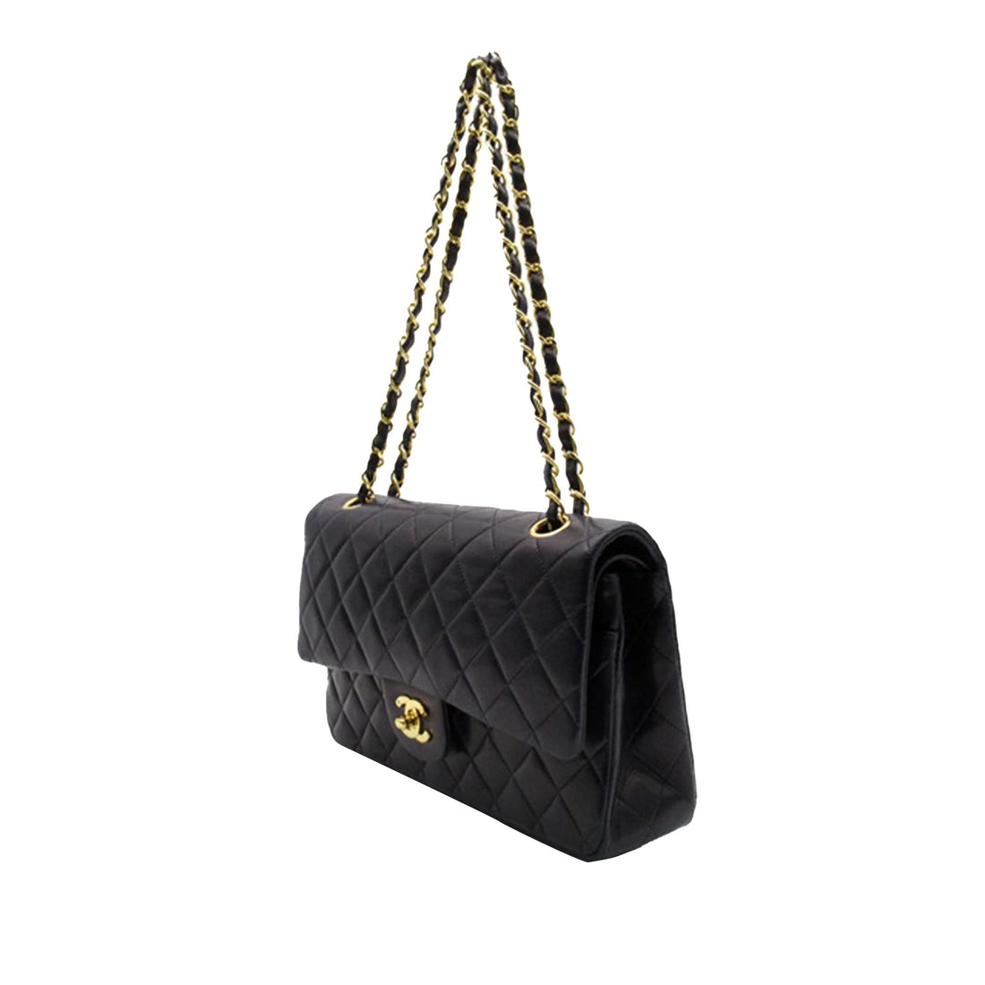 Pearl Street Bags Chanel Medium Classic Lambskin Double Flap (SHG-E2VzzF)