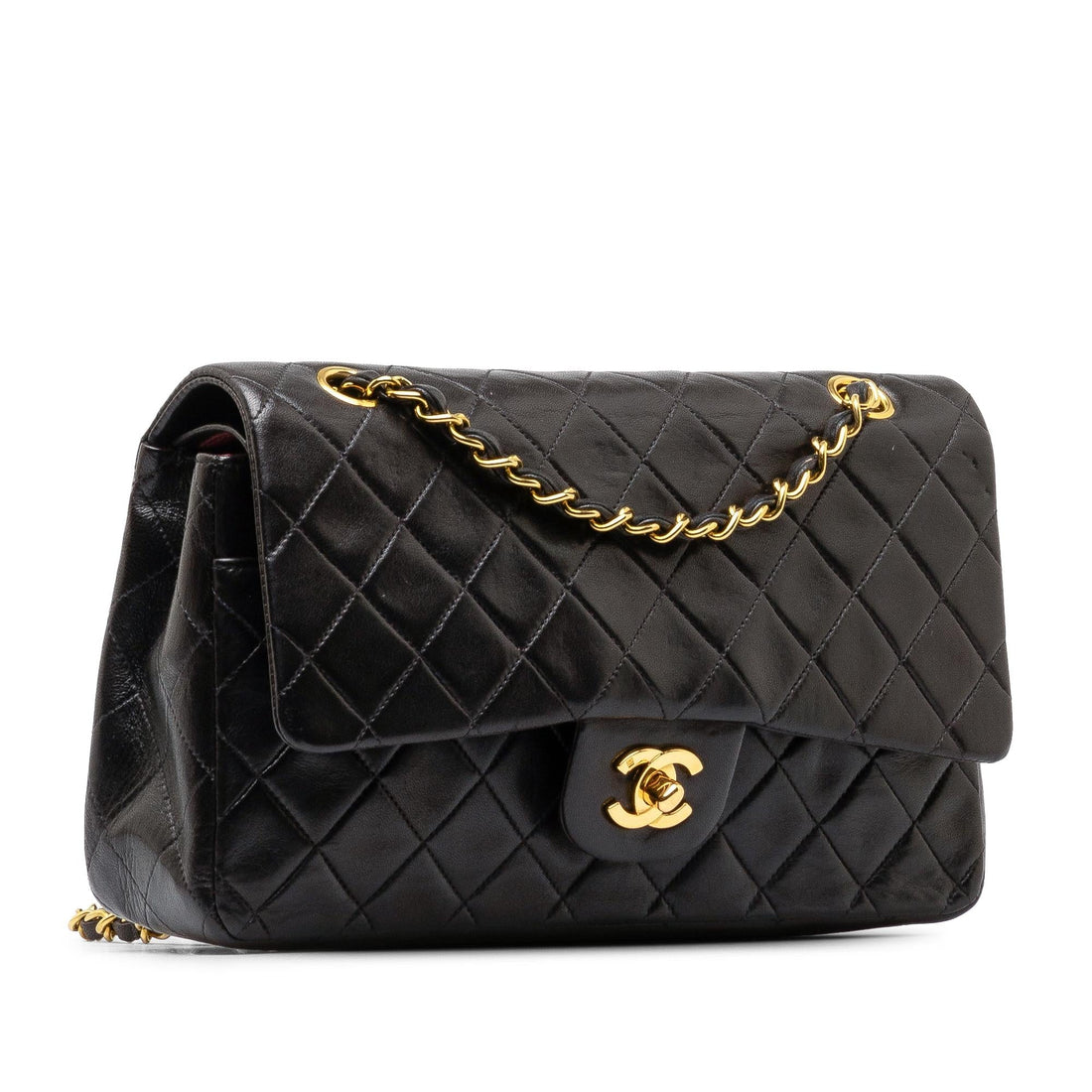 Pearl Street Bags Chanel Medium Classic Lambskin Double Flap (SHG-9q5wHq)