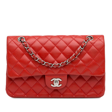Chanel Medium Classic Lambskin Double Flap (SHG-6e5LDW)