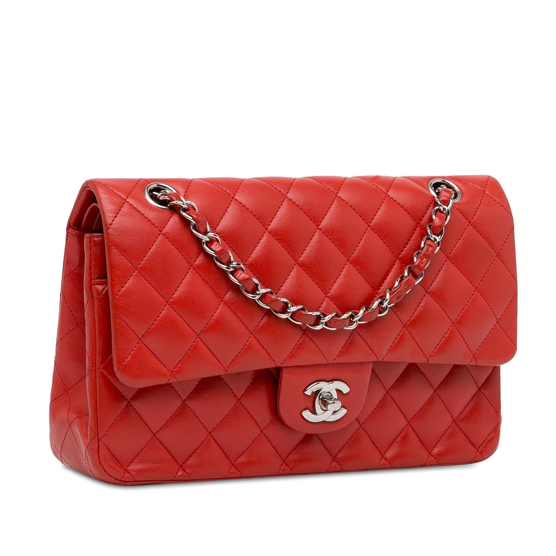 Pearl Street Bags Chanel Medium Classic Lambskin Double Flap (SHG-6e5LDW)