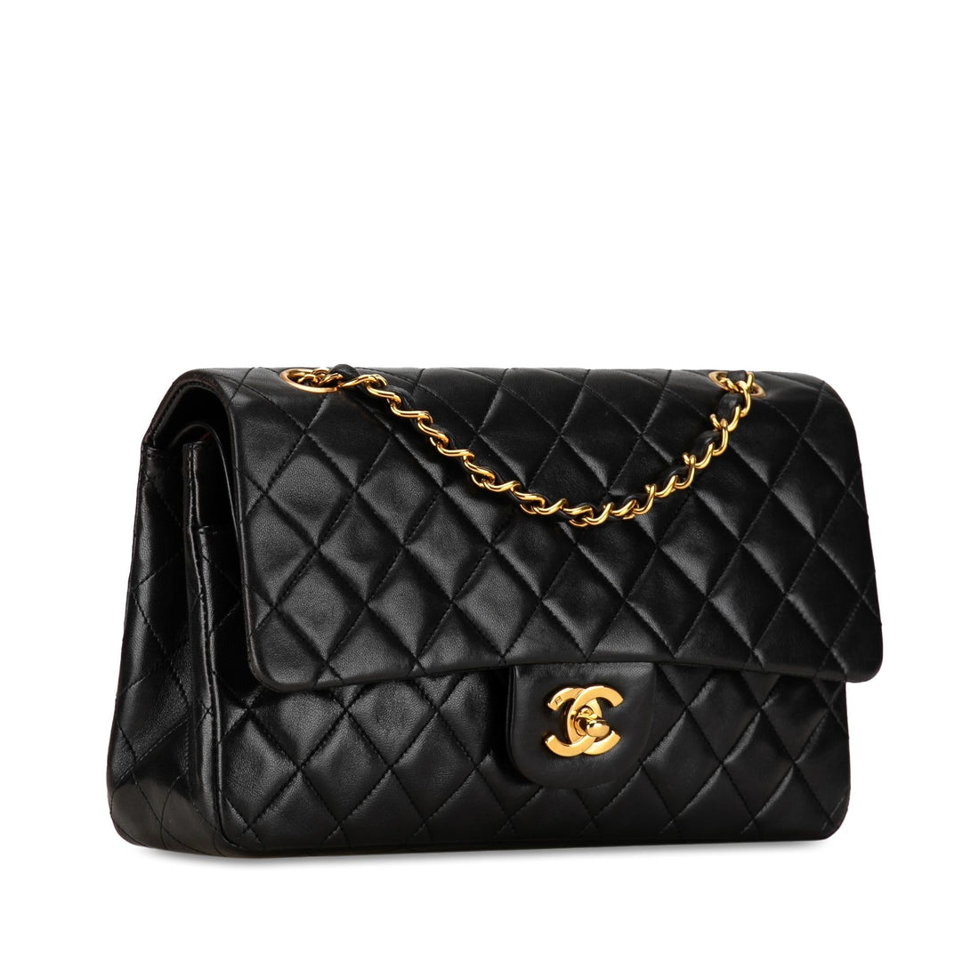 Pearl Street Bags Chanel Medium Classic Lambskin Double Flap (SHG-U6XslK)