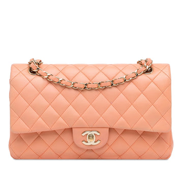 Pearl Street Bags Chanel Medium Classic Lambskin Double Flap (SHG-WfDq9C)
