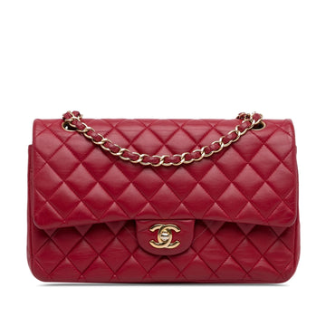 Pearl Street Bags Chanel Medium Classic Lambskin Double Flap (SHG-VyY1OR)
