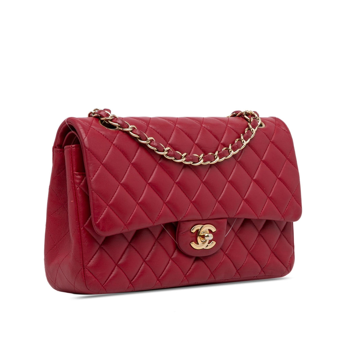 Pearl Street Bags Chanel Medium Classic Lambskin Double Flap (SHG-VyY1OR)