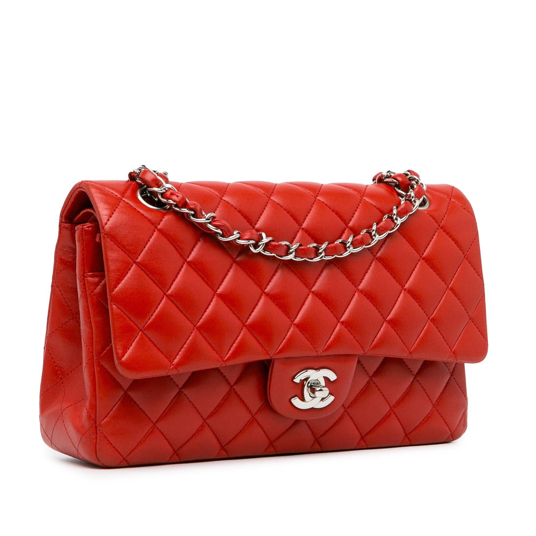 Pearl Street Bags Chanel Medium Classic Lambskin Double Flap (SHG-RvTPyZ)