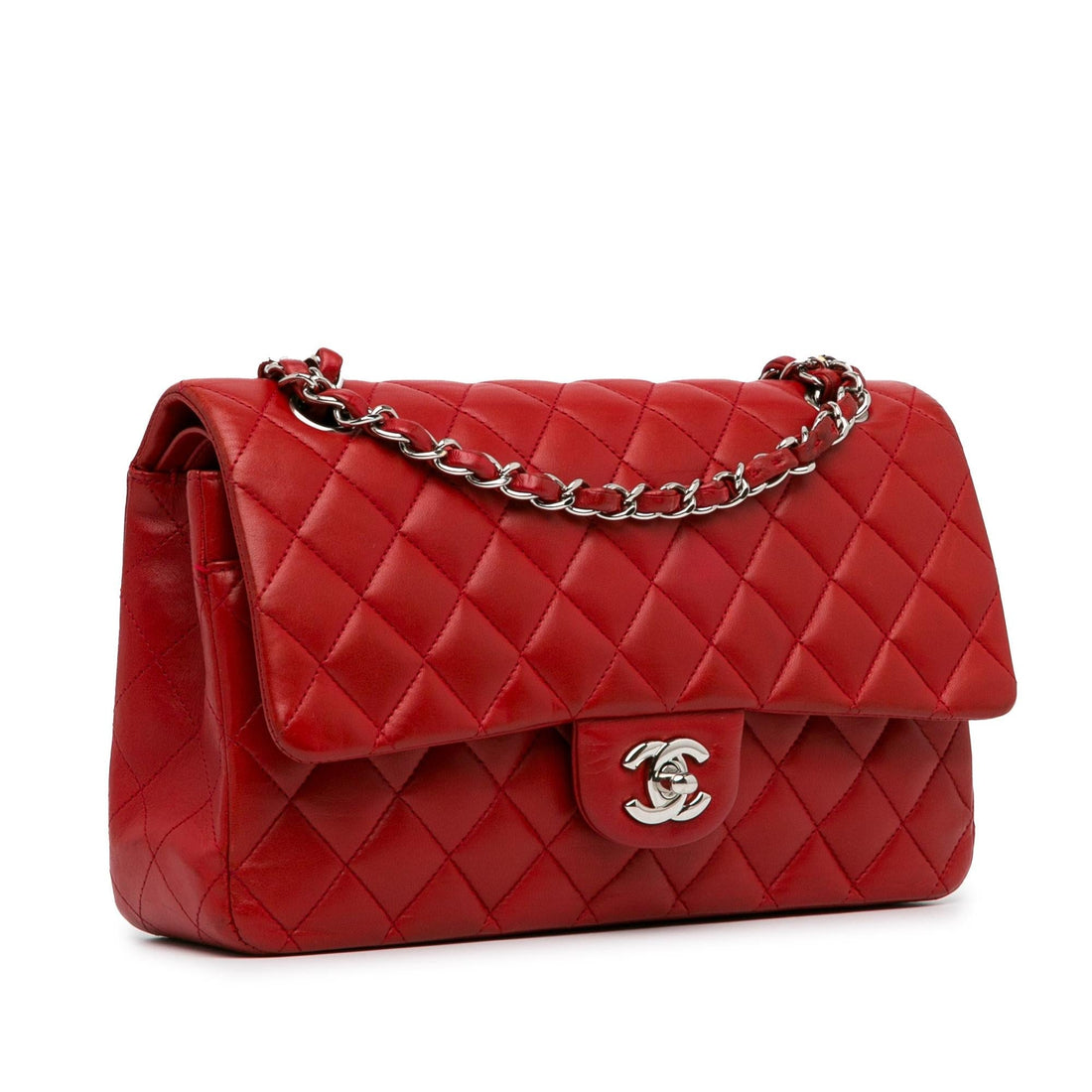 Pearl Street Bags Chanel Medium Classic Lambskin Double Flap (SHG-JiGUz1)