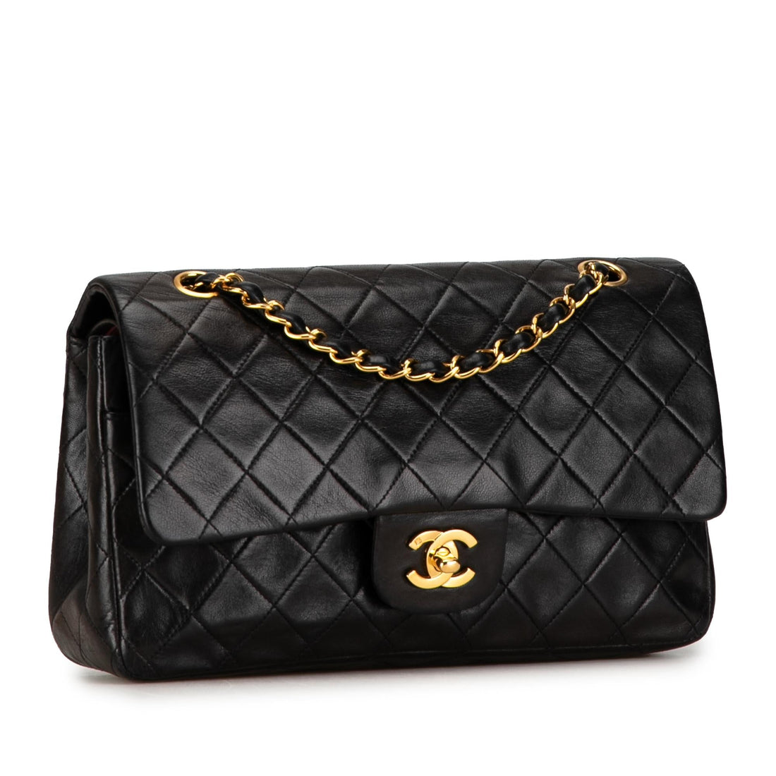 Pearl Street Bags Chanel Medium Classic Lambskin Double Flap (SHG-f8WIdR)