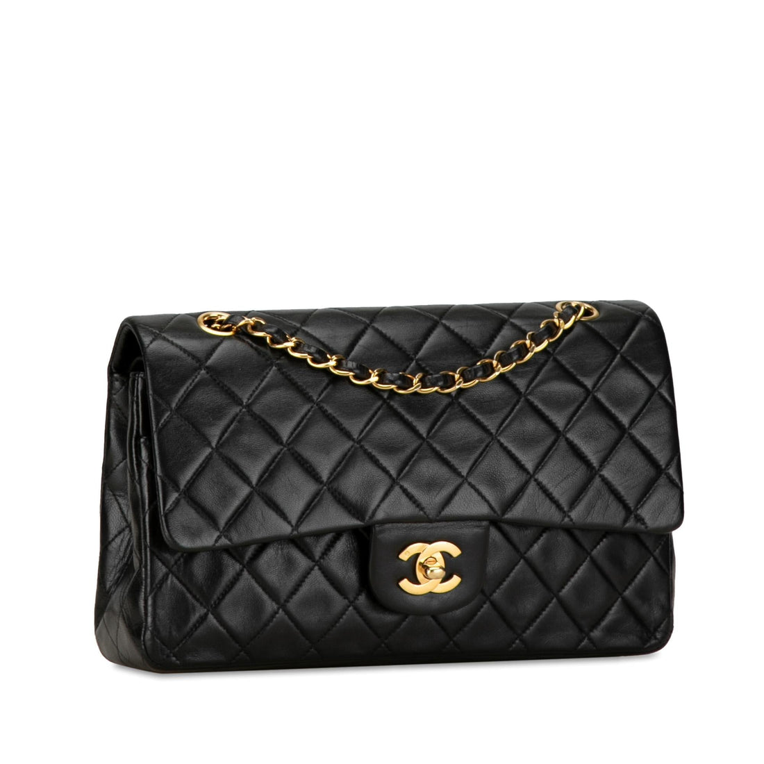 Pearl Street Bags Chanel Medium Classic Lambskin Double Flap (SHG-Waqtih)