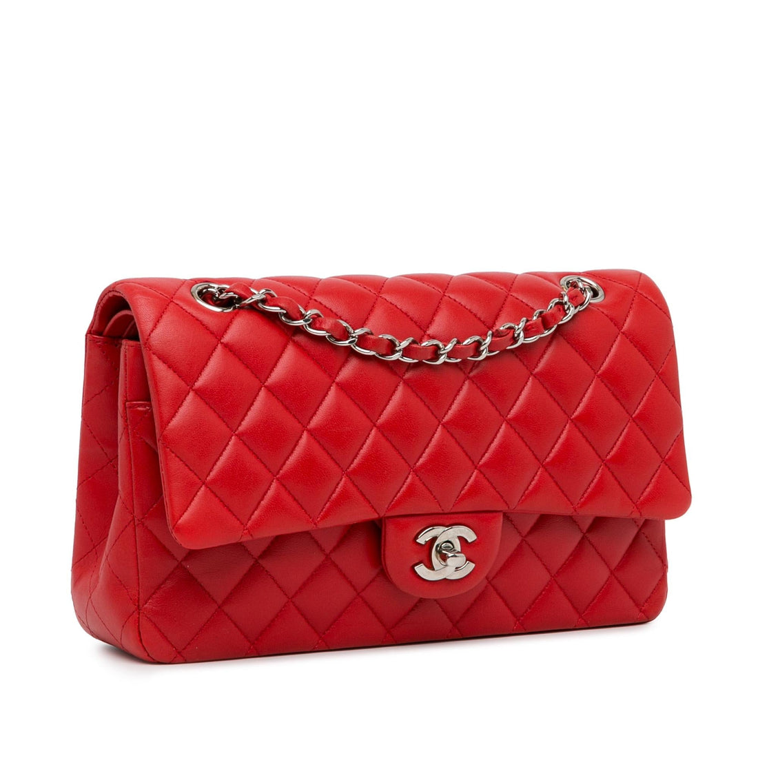Pearl Street Bags Chanel Medium Classic Lambskin Double Flap (SHG-33Ocyi)