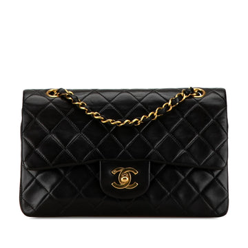 Pearl Street Bags Chanel Medium Classic Lambskin Double Flap (SHG-JJIzds)