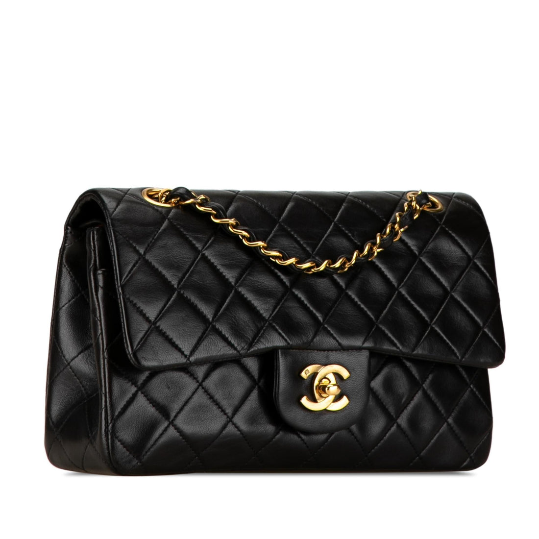 Pearl Street Bags Chanel Medium Classic Lambskin Double Flap (SHG-JJIzds)