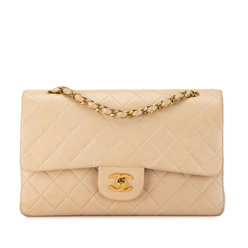 Chanel Medium Classic Lambskin Double Flap (SHG-65y48i)