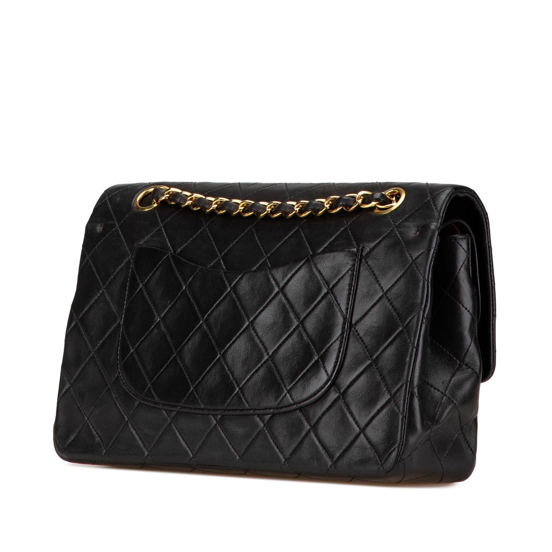 Chanel Medium Classic Lambskin Double Flap (SHG-Fx4UK8)