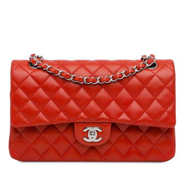 Top Quality Chanel Medium Classic Lambskin Double Flap (SHG-hCviYB)