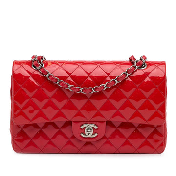 Pearl Street Bags Chanel Medium Classic Patent Double Flap (SHG-VkMy2C)